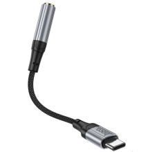 Переходник Hoco LS36 Fresh Type-C to 3,5 AUX – Черный