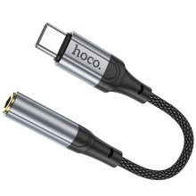 Переходник Hoco LS36 Fresh Type-C to 3,5 AUX – Черный