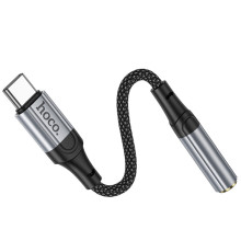 Переходник Hoco LS36 Fresh Type-C to 3,5 AUX – Черный