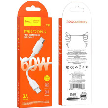 Дата кабель Hoco X96 Hyper Type-C to Type-C 60W (1m) – Білий