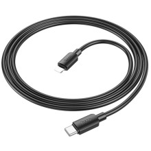 Дата кабель Hoco X96 Hyper Type-C to Lightning 20W (1m) – Чорний