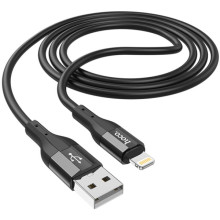 Дата кабель Hoco X72 Creator silicone USB to Lightning (1m) – Черный