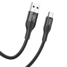 Дата кабель Hoco X72 Creator silicone USB to Type-C (1m) – Черный