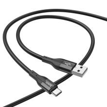 Дата кабель Hoco X72 Creator silicone USB to Type-C (1m) – Черный