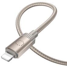 Дата кабель Hoco X117 Star Type-C to Lightning 27W (1m) – Золотий