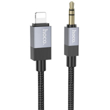 Аудіо кабель Aux Hoco UPA32A Clever digital (Lightning to AUX 3.5mm) (1m)