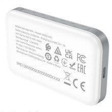 Портативный модем WiFi роутер Hoco HI41 150Mbps (Micro SIM) 2100 mAh – Белый