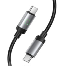 Дата кабель Hoco X117 Star Type-C to Type-C 60W (1m) – Чорний