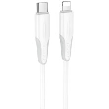 Дата кабель Borofone BX119 New Type-C to Lightning 27W (1m) – Білий