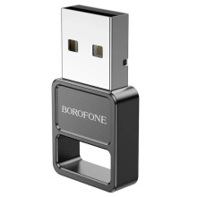 Bluetooth адаптер Borofone DH8 USB – Чорний