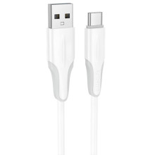 Дата кабель Borofone BX119 New USB to Type-C 3A (1m) – Білий