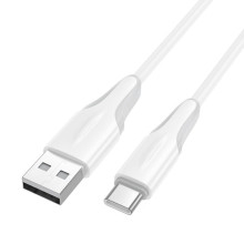 Дата кабель Borofone BX119 New USB to Type-C 3A (1m) – Білий