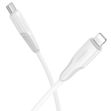 Дата кабель Borofone BX119 New Type-C to Type-C 60W (1m) – Білий