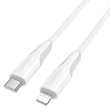 Дата кабель Borofone BX119 New Type-C to Type-C 60W (1m) – Білий