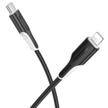 Дата кабель Borofone BX119 New Type-C to Type-C 60W (1m) – Чорний