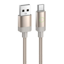 Дата кабель Hoco X117 Star USB to Type-C 3A (1m)