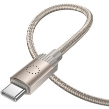Дата кабель Hoco X117 Star USB to Type-C 3A (1m) – Золотой