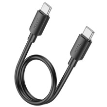 Дата кабель Hoco X96 Hyper Type-C to Type-C 60W (0.25m) – Черный