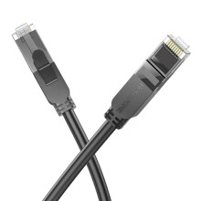 Кабель (патч-корд) Borofone BUS01 Category 6 Gigabit (8m) – Черный