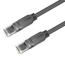 Кабель (патч-корд) Borofone BUS01 Category 6 Gigabit (1m) – Черный