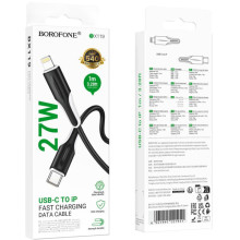 Дата кабель Borofone BX119 New Type-C to Lightning 27W (1m) – Черный