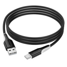 Дата кабель Borofone BX119 New USB to Type-C 3A (1m) – Черный