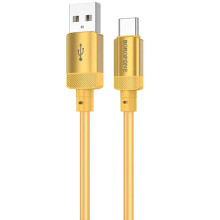 Дата кабель Borofone BX108 Start silicone USB to Type-C 3A (1m)