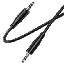 Аудио кабель Aux Borofone BL26 Standard (1m) – Черный
