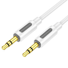 Аудио кабель Aux Borofone BL20 True sound silicone (1m) – Белый