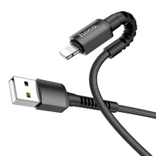 Дата кабель Hoco X71 "Especial" Lightning (1m) – Чорний