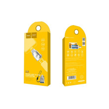 Переходник Hoco UA10 OTG USB to MicroUSB – Стальной