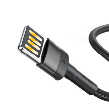 Дата кабель Baseus Cafule Lightning Cable Special Edition 2.4A (1m) (CALKLF-G) – Сірий