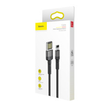 Дата кабель Baseus Cafule Lightning Cable Special Edition 2.4A (1m) (CALKLF-G) – Сірий