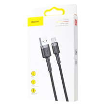 Дата кабель Baseus Cafule Type-C Cable 2A (3m) (CATKLF-U) – Чорний