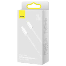 Дата кабель Baseus Dynamic Series Type-C to Lightning 20W (1m) (CALD000002) – Білий