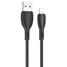 Дата кабель Borofone BX86 Advantage USB to Lightning (1m) – Черный