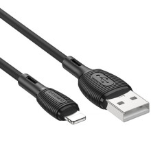 Дата кабель Borofone BX86 Advantage USB to Lightning (1m) – Черный