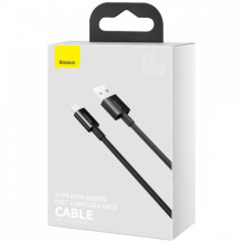Дата кабель Baseus Superior Series Fast Charging USB to Type-C PD 66W (2m) (CATYS-A) – Черный