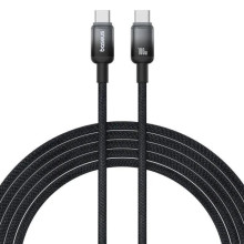 Дата кабель Baseus Discolor Series Fast Charging Type-C to Type-C 100W (1m) (P10374902) – Чорний