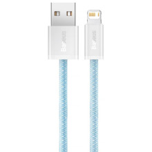 Дата кабель Baseus Dynamic Series USB to Lightning 2.4A (2m) (CALD00050) – Голубой