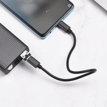 Дата кабель Hoco U86 "Treasure" 6in1 (0.28М) – Черный