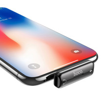 Переходник Hoco LS27 Dual Lightning – Серый