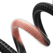 Дата кабель USAMS US-SJ672 Digital Display Sufeng Ser. Type-C to Lightning 30W (1.2m) – Чорний