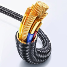 Дата кабель Usams US-SJ743 Meteor Ser. Type-C to Lightning 30W (1.2m) – Чорний