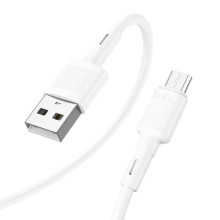 Дата кабель Hoco X83 Victory USB to MicroUSB (1m) – Білий