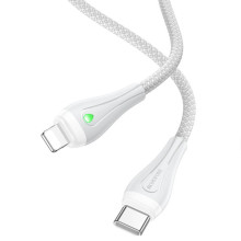 Дата кабель Borofone BX100 Advantage 27W Type-C to Lightning (1m) – Серый