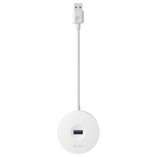 Переходник HUB Baseus Round Box USB to USB 3.0 + 3USB 2.0 (CAHUB-F)