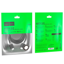 Дата кабель Hoco US08 HDTV 2.0 male to male 4K HD (3m) – Черный