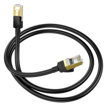 Дата кабель Hoco US02 Level pure copper gigabit ethernet (1m) – Чорний