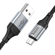 Дата кабель Hoco X102 Fresh USB to MicroUSB (1m) – Чорний